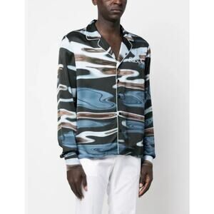 BLUE SKY INN  AO Night Button Down Sz XL